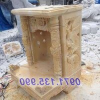 mẫu miếu thờ đá đẹp bán tại bình định 123