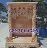 mẫu miếu thờ đá đẹp bán tại bình định 123