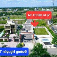 Đất Thật Ko Ảo B1-04 (78,99M2) Ngay Cổng Long Cang Residence Cách Nguyễn Trung Trực 20M Giá Bán 1Tỷ4 Tl