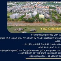 Chuyển Nhượng Khu Biệt Thự Tại Kđt Diamond City Long Xuyên - Tây Sông Hậu, An Giang