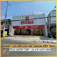 Mặt Tiền Ngang 15M Nguyễn Duy Trinh_Đoạn Sầm Uất_650M2 Trống Suốt