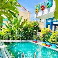 Bán Homestay 323M2 Ngang 10M, 10 Phòng Ngủ 11 Vệ Sinh Cách Biển Cửa Đại 150M - Full Nội Thất - Hồ Bơi 25M2