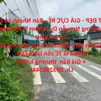 Đất Đẹp - Giá Cực Rẻ - Bán Nhanh Lô Đất Tại Phường 8 - Tp Trà Vinh