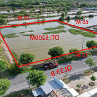 Đất Mặt Tiền Trên Ql53 Với Diện Tích Ngang 72M2 Cách Biển Ba Động 8Km - Giá 5 Triệu/M2