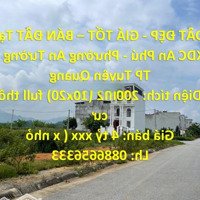 Đất Đẹp - Giá Tốt Bán Đất Tại Kdc An Phú - Phường An Tường - Tp Tuyên Quang