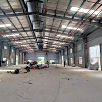 Cho Thuê Kho Xưởngdiện Tích6000M 1200M2 Pccc Tự Động Nghiệm Thu, Xưởng Cao, Điện 3 Pha Xe Công Ra Vào