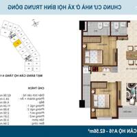 Căn hộ hqc Quận 2, 62m2, 2pn, giá 1.950 tỷ