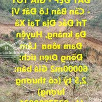 Cần Bán Lô Đất Vị Trí Đắc Địa Tại Xã Đạ Knàng,Huyện Đam Rông,Lâm Đồng