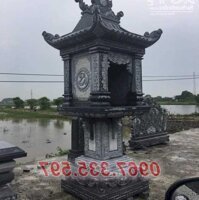 Mẫu cây - hương - thờ không mái bằng - đá - đẹp bán tại Sóc Trăng, Mẫu - miếu - thờ - bằng - đá - đẹp có mái che bán tại Sóc Trăng