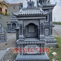 Mẫu cây - hương - thờ không mái bằng - đá - đẹp bán tại Sóc Trăng, Mẫu - miếu - thờ - bằng - đá - đẹp có mái che bán tại Sóc Trăng