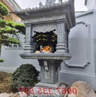 Mẫu cây - hương - thờ không mái bằng - đá - đẹp bán tại An Giang, Mẫu - miếu - thờ - bằng - đá - đẹp có mái che bán tại An Giang