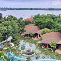 Bán khu Resort nghỉ dưỡng Cồn Khương 9.755m2 góc 3 mặt tiền view sông Hậu, khu Biệt thự Cồn Khương