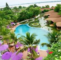 Bán khu Resort nghỉ dưỡng Cồn Khương 9.755m2 góc 3 mặt tiền view sông Hậu, khu Biệt thự Cồn Khương