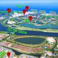 Biệt Thự Biển Liền Kề 2 Sân Golf Quốc Tế Đà Nẵng, View Panorama, Giáp Sông Cổ Cò, Sổ Sẵn, Giá 1X