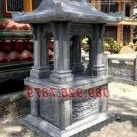 Mẫu cây - hương - đá - xanh không mái đẹp tại Khánh Hòa, miếu - thờ- đá ngoài trời để tro - cốt - đẹp.