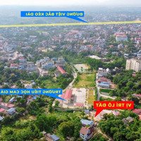 8Xxtr - Lô Đất Sát Trường Tiểu Học Cam Giá Mới - Cách Đường Việt Bắc 1,5Km