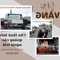 Cho thuê billboard tại Quận 1 đường Điện Biên Phủ
