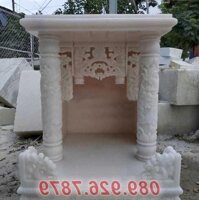 Ninh Thuận bán cây - hương - bằng - đá - đẹp giá rẻ, am - thờ - tro - cốt bằng - đá có mái che ngoài trời, miếu - thờ - thần - linh bằng - đá