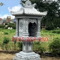 Ninh Thuận bán cây - hương - bằng - đá - đẹp giá rẻ, am - thờ - tro - cốt bằng - đá có mái che ngoài trời, miếu - thờ - thần - linh bằng - đá