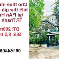 Cho thuê nhà kiểu biệt thự giá ưu đãi tại P.An Hưng, TP.Thanh Hoá; 8,5tr/th; 0916440586