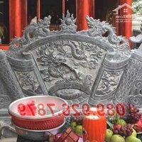 Mẫu bình - phong - đá - đặt trước nhà- thờ, chùa đẹp bán Quảng Ngãi, cuốn - thư - đá nghĩa- trang, lăng - mộ - đẹp.