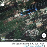 Bán Đất Mặt Tiền Đường Cạnh Kcn Lộc An - Bình Sơn, 2637M2 Có 300M2 Thổ Cư