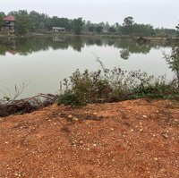 Bán 1.750M2 Đất View Hồ - Tay Chạm Nước - Cạnh Sân Golf Minh Trí Cách Hồ Đồng Đò 1Km