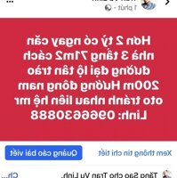 Hơn 2 tỷ có ngay căn nhà riêng 3 tầng 71m2 cách đường đại lộ tân trào 200m Phường Minh Xuân TP Tuyên Quang