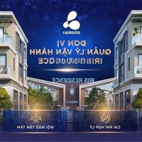 Bán Nhà Phố Ir1-10 Dự Án Iris Residence - Long An. Liên Hệ: 0902123019