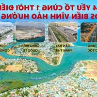 Đất biển Bình Thuận, gần cao tốc, cảng, sân bay, mặt đường lớn, giá đầu tư chỉ 6tr/m2
