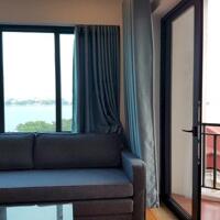 Cho thuê căn hộ dịch vụ tại Quảng Khánh, Tây Hồ, 60m2, 1PN, ban công view hồ sáng thoáng, đầy đủ nội thất mới hiện đại