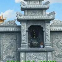 Những mẫu - lăng - thờ tổ tiên, gia tộc ông bà, cha mẹ - bằng - đá 2 cánh bán tại Tiền Giang