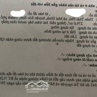 Lô Đất 3 Mặt Tiền. Diện Tích: 279M2 Full Tc.đất Sẵn Nhà 2 Tầng Mới Xây.đ/C : Thái Phù,Mai Đình,Sóc Sơn,Hà Nội