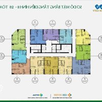 Chính Chủ Bán Căn Hộ 66M2 2 Phòng Ngủ2Vs Tầng 12 Tòa Hh4 Flc Đại Mỗ