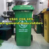 Thùng rác nhựa 120L công cộng giá rẻ tại TP HCM