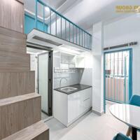 Duplex (có gác),ban công view full nội thất mới 100%, máy giặt riêng gần vòng xoay Hàng Xanh