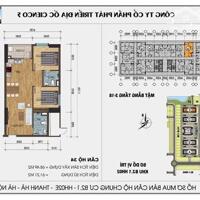 Bán CHCC 68m toà HH02D Kđt Thanh Hà Cienco 5, 2pn giá rẻ nhất