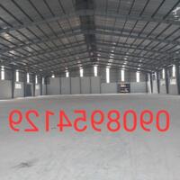 Cho thuê kho hoặc xưởng sản xuất. Pháp lý đầy đủ. 1700m2. Phường Tân Bình, Dĩ An, Bình Dương