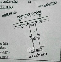 Bán Nhà Mặt Tiền Đường Trần Quốc Toản, Bến Ninh Kiều