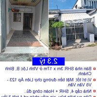 Bán Nhà Sổ Hồng Riêng Ở Vĩnh Lộc B, 4X10, 1 Lầu Suốt + Bancon