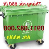 Đầu năm giảm giá thùng rác 120l 240l 660l mừng khai trương_lh 0911082000