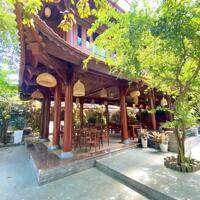 Cho thuê quán cafe nhà sàn gỗ sang trọng mặt tiền khu Mỹ An, gần Cầu Trần Thị Lý và Sông Hàn, Quận Ngũ Hành Sơn.