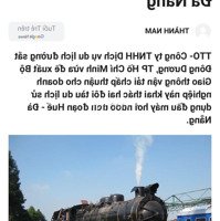 Bán Thửa Đất Ngay Nhà Ga Lăng Cô - View Ngắm Tàu Hơi Nước Và Biển - Giá Đầu Tư - Sổ Hồng Lâu Dài