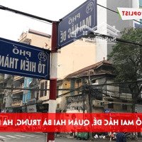 100M2X8 Tầng, Mặt Tiền 5,3M,Có Thang Máy Số 4 Mai Hắc Đế, Hai Bà Trưng