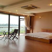 Cho thuê căn hộ dịch vụ tại Nhật Chiêu, Tây Hồ, 110m2, 1PN, view hồ, ban công rộng, đủ nội thất