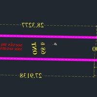 Bán Đất 5X37M = 180M2 Có 140M2 Thổ Cư Mặt Tiền Rạch Cây Điệp, Bình Mỹ, Củ Chi