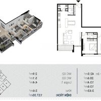 Bán Căn Hộ 127.35M2 Cầu Giấy Center Point Trực Tiếp Cđt, Căn Vip Nhất Ban Công Đông Nam 0977917692