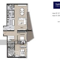 Metropole Bán Cặp Loft Opera Tầng 23 View Sông Q1