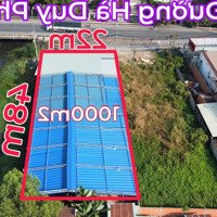 Bán Xưởng 1000M2 Mặt Tiền Hà Duy Phiên - Bình Mỹ - Củ Chi