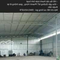 Cho Thuê Kho + Bãi 1000M2 Giá Chỉ 15 Triệu/ Tháng